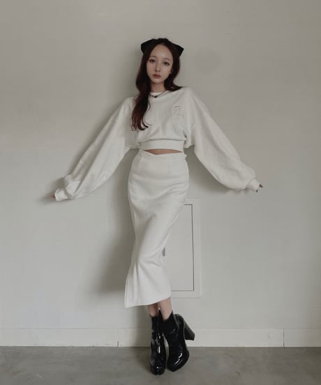 スウェットスリットスカート / Slit Sweat Skirt