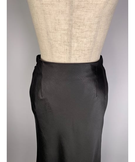 Emboss Flare Skirt　型押しフレアスカート