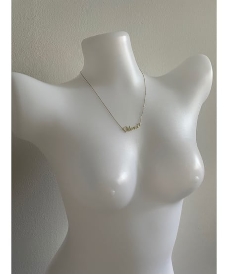 【1-7文字】"My NeckLace" / Silver925