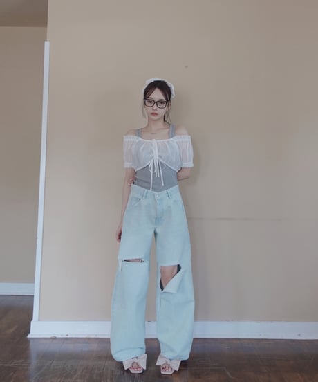 シアーブラウス /Sheer Blouse