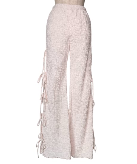 サイドリボンフレアパンツ / Side Ribbon Flare Pants