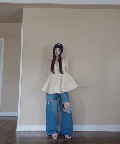 ［Lemonade］キャミソールチュニックドレス /Camisole Tunic Dress