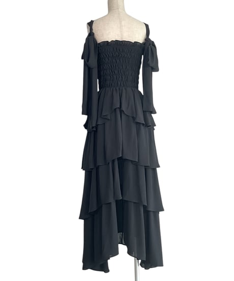 【Black】サマーロングドレス / Summer Long Dress