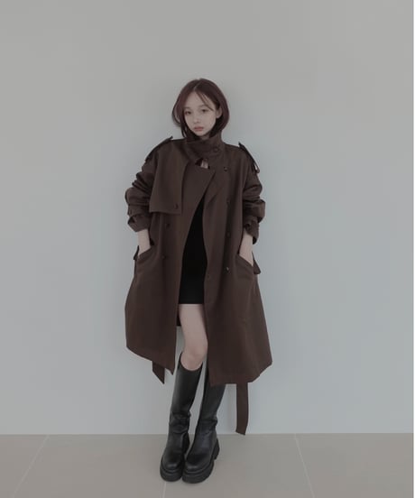 2Wayバルーントレンチコート / 2Way Balloon Trench Coat