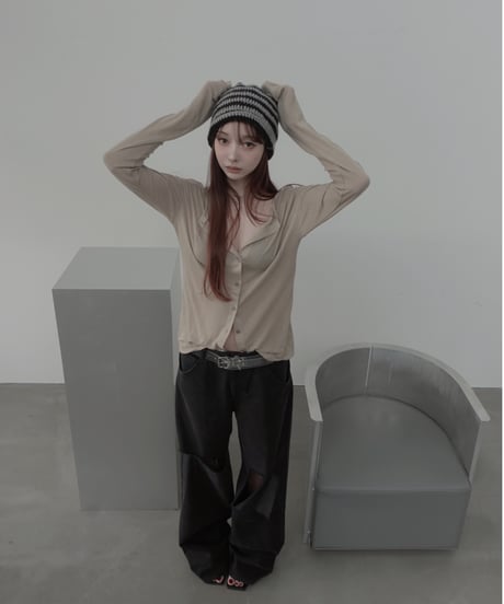 【Basic Collection】2Wayシアートップ /2Way Sheer Top