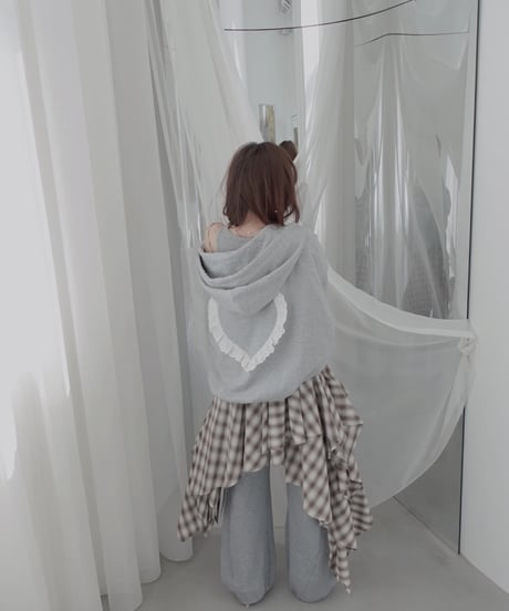 【Mocha】レイヤードチェックワンピース / Layered Check Dress