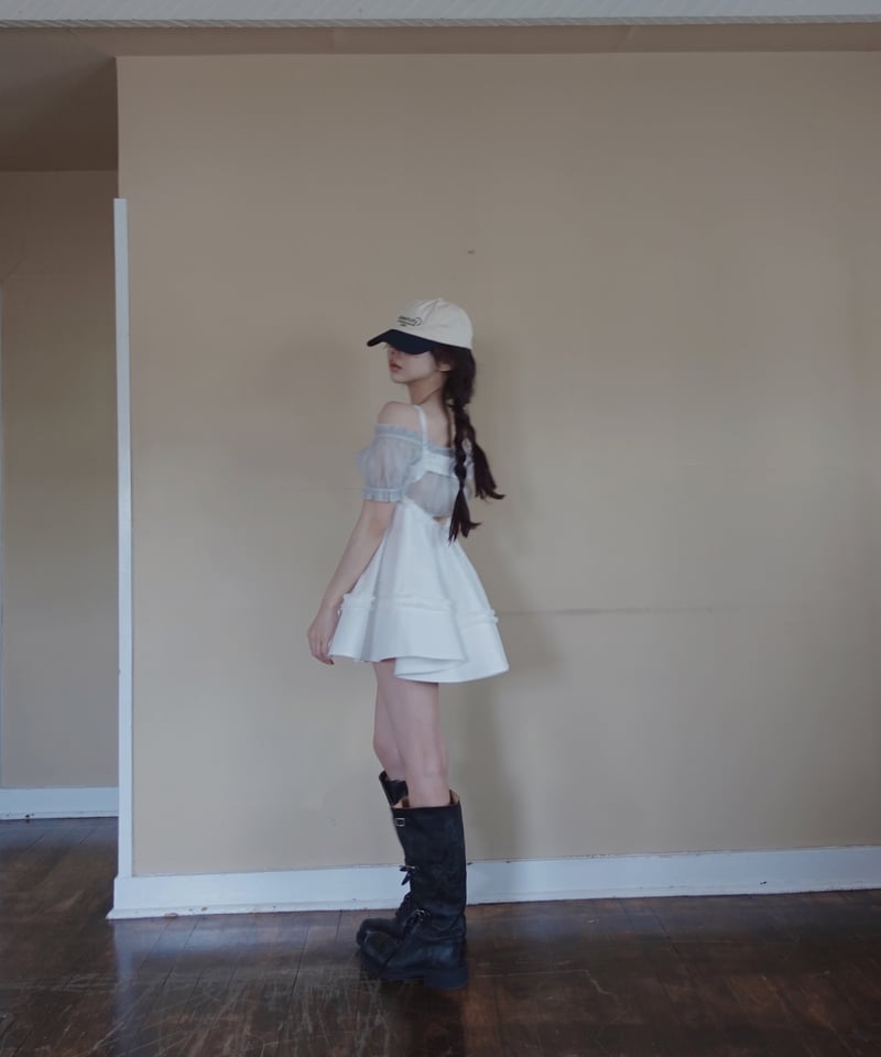❤︎きみ様❤︎芽風チュニック Milk］キャミソールチュニックドレス /Camisole Tunic Dress | FI