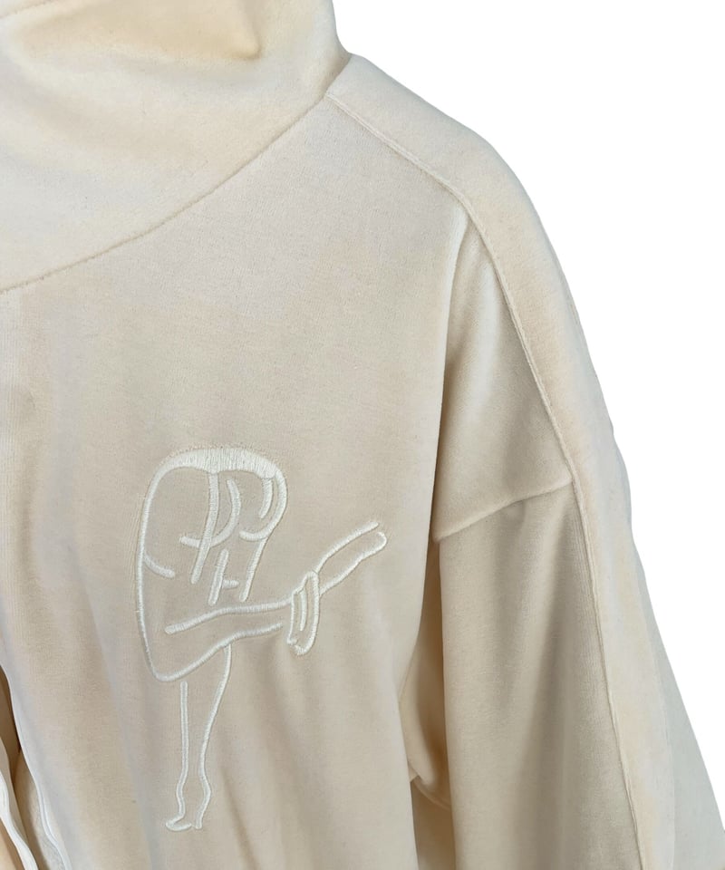 ベロアトラックジャケット / Velours Track Jacket | FICTION T
