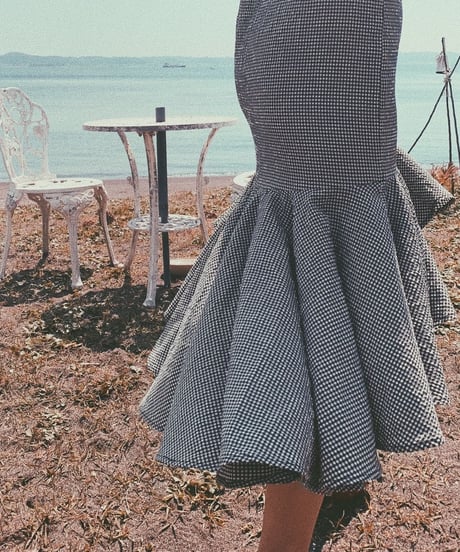 ギンガムチェックスカート　Gingham Check Skirt