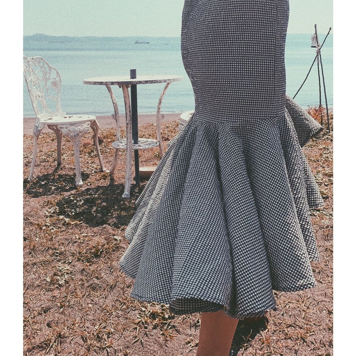 ギンガムチェックスカート Gingham Check Skirt | FICTION TOKY
