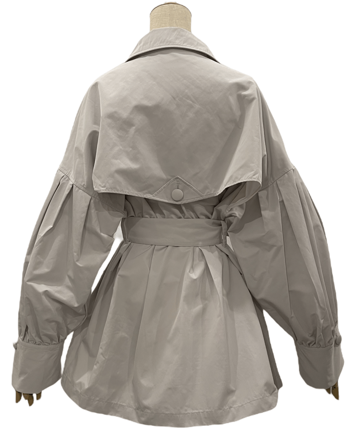 ボリュームスリーブトレンチコート / Volume Sleeve Trench Coat |
