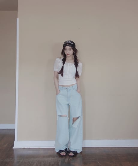 シアーブラウス /Sheer Blouse