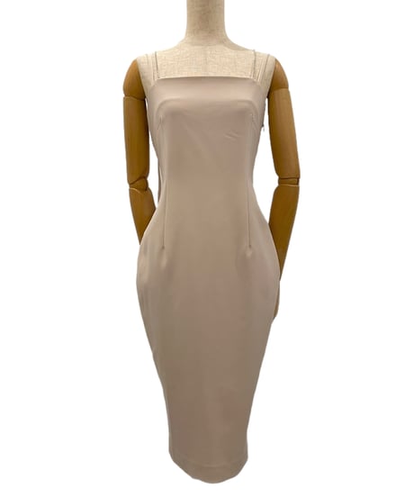 ビジューストラップスリットワンピ / Bijou Strap Slit One-Piece