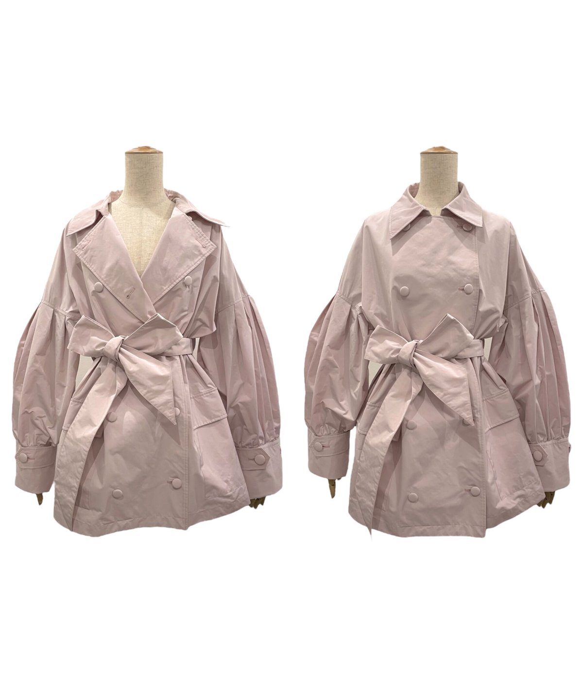 ボリュームスリーブトレンチコート / Volume Sleeve Trench Coat |