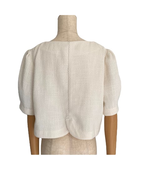 サマーツイードクロップドジャケット / Summer Tweed Cropped Jacket