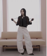 ［Black］ツイードジャケット/ Tweed Jacket