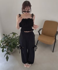 パイルフリルキャミソール / Pile Frill Camisole