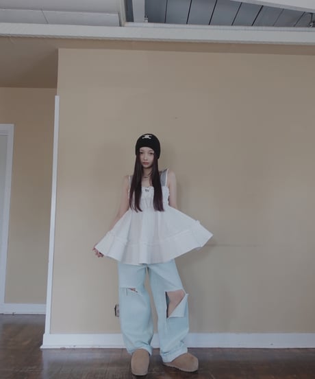 ［LightBlue］2wayデニム / 2way Denim