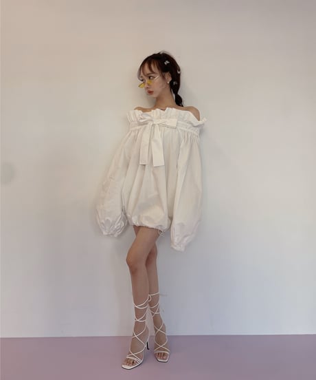バルーンチュニックワンピース / Balloon Tunic One-Piece