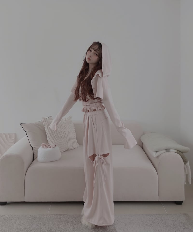 トップス2点セット】キャミソール＋フーディ | FICTION TOKYO OFFICIAL