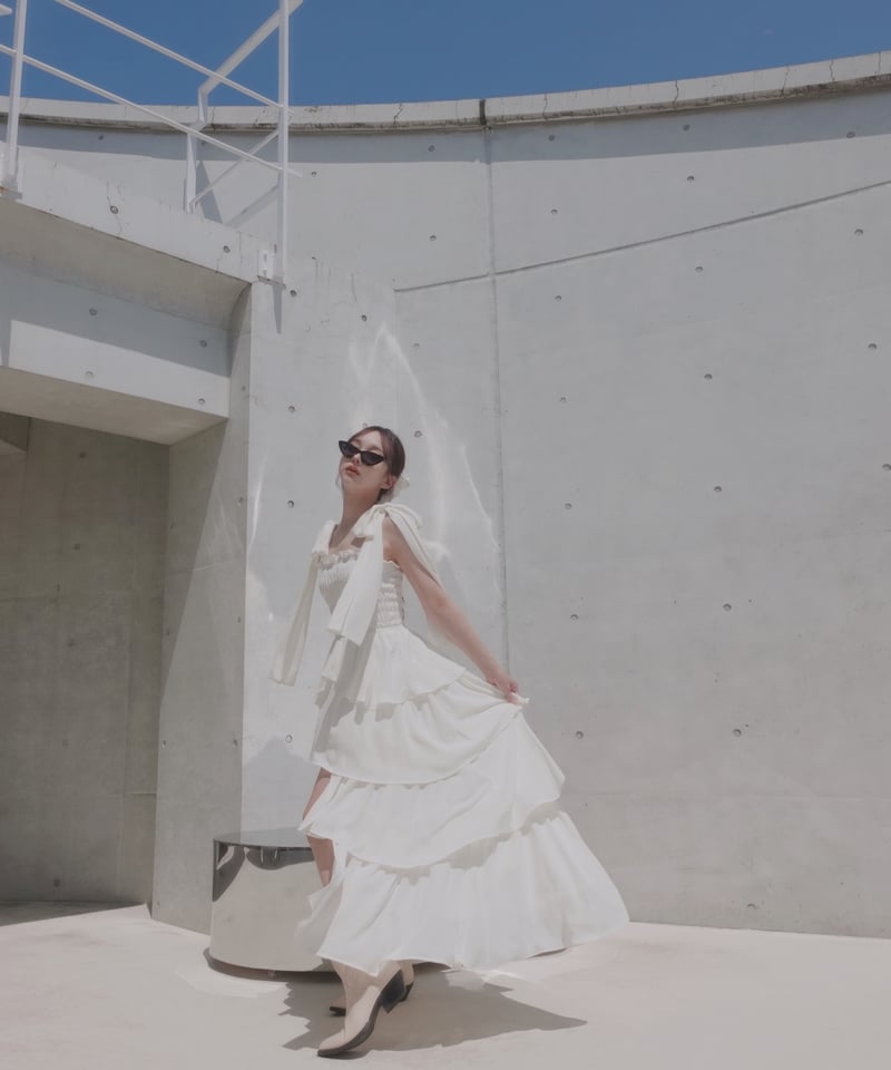 Milk】サマーロングドレス / Summer Long Dress | FICTION T