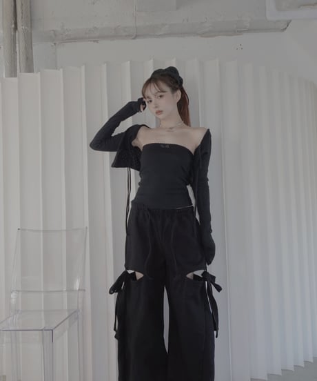 コットンレースビッグシュシュ/CottonLace Big Chouchou