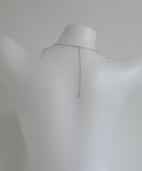 Ribbon Necklace [Silver925]