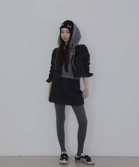 ［Black］ツイードジャケット/ Tweed Jacket
