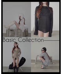 【Basic Collection】2Wayシアートップ /2Way Sheer Top