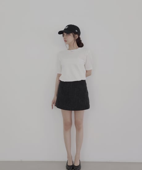 【Basic Collection】タックカフTシャツ /Tucked Cuff T-Shirts