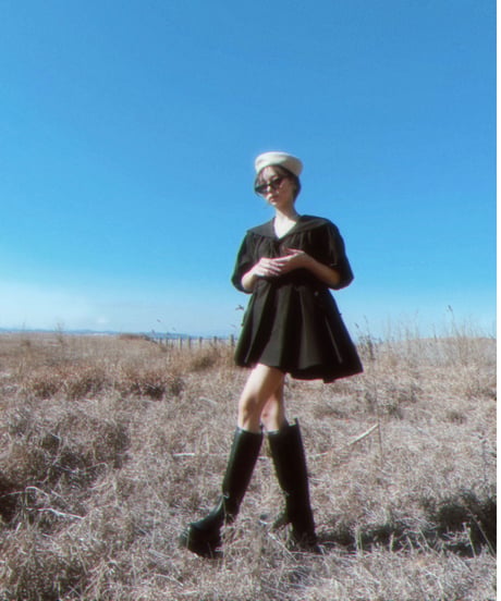 セーラーカラーチュニックワンピース / Sailor Collar Tunic One-Piece