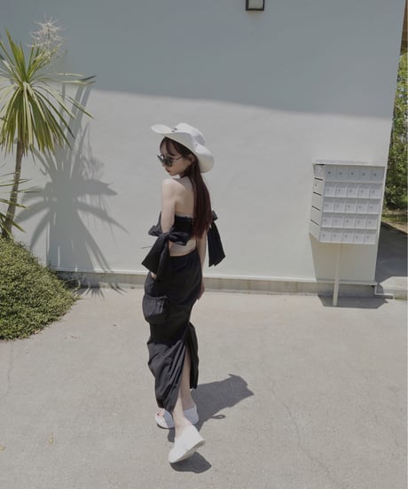 バックスリットカーゴスカート / Back Slit Cargo Skirt