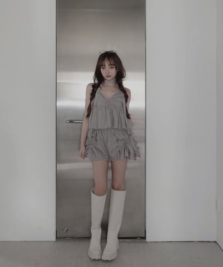 ロマンティックギャザーショートパンツ/Romantic Gather Shorts