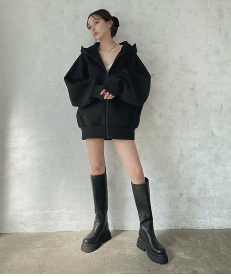 トラックソールロングブーツ / Track Sole Long Boots