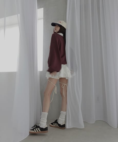【Basic Collection】リボンショートパンツ /Ribbon Short Pants