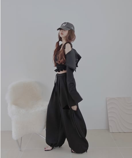 【3点セット】パンツ＋キャミソール＋フーディー