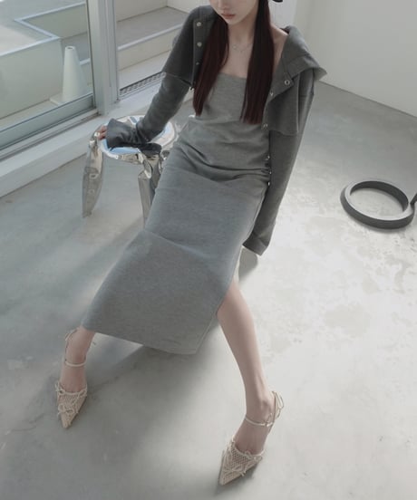 メッシュリボンパンプス /Mesh Ribbon Pumps