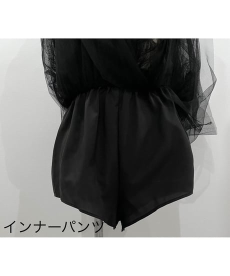 スリットチュールスカート Slit Tulle Skirt