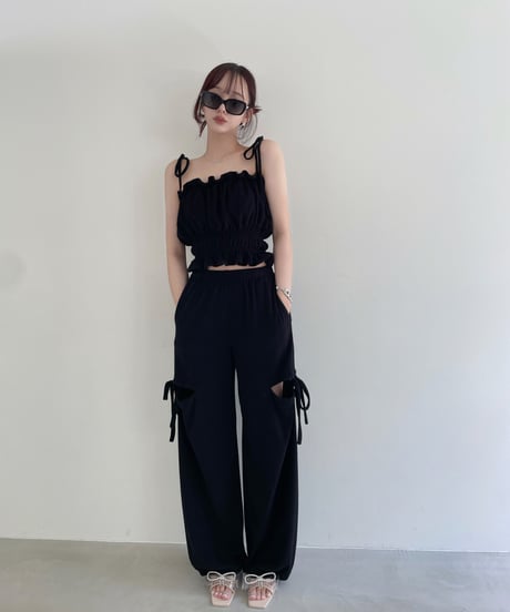 パイルフリルキャミソール / Pile Frill Camisole