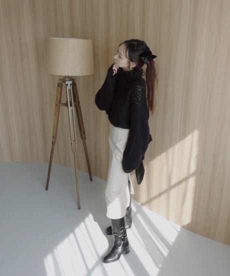 レザーベアワンピース(+グローブ) /FauxLeather Bare One-Piece(+Glove)