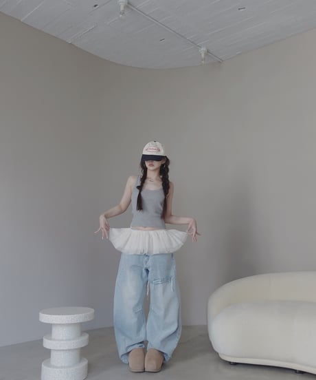 2Wayチュールトップ / 2Way Tulles Top