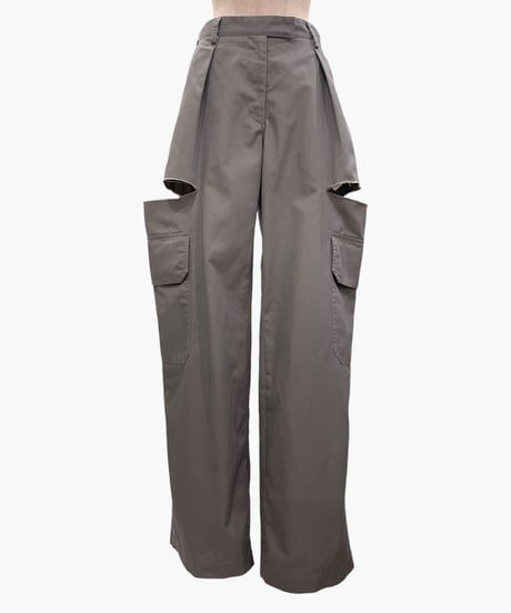 サイドカットタックパンツ / Side Cut Tack Bottoms