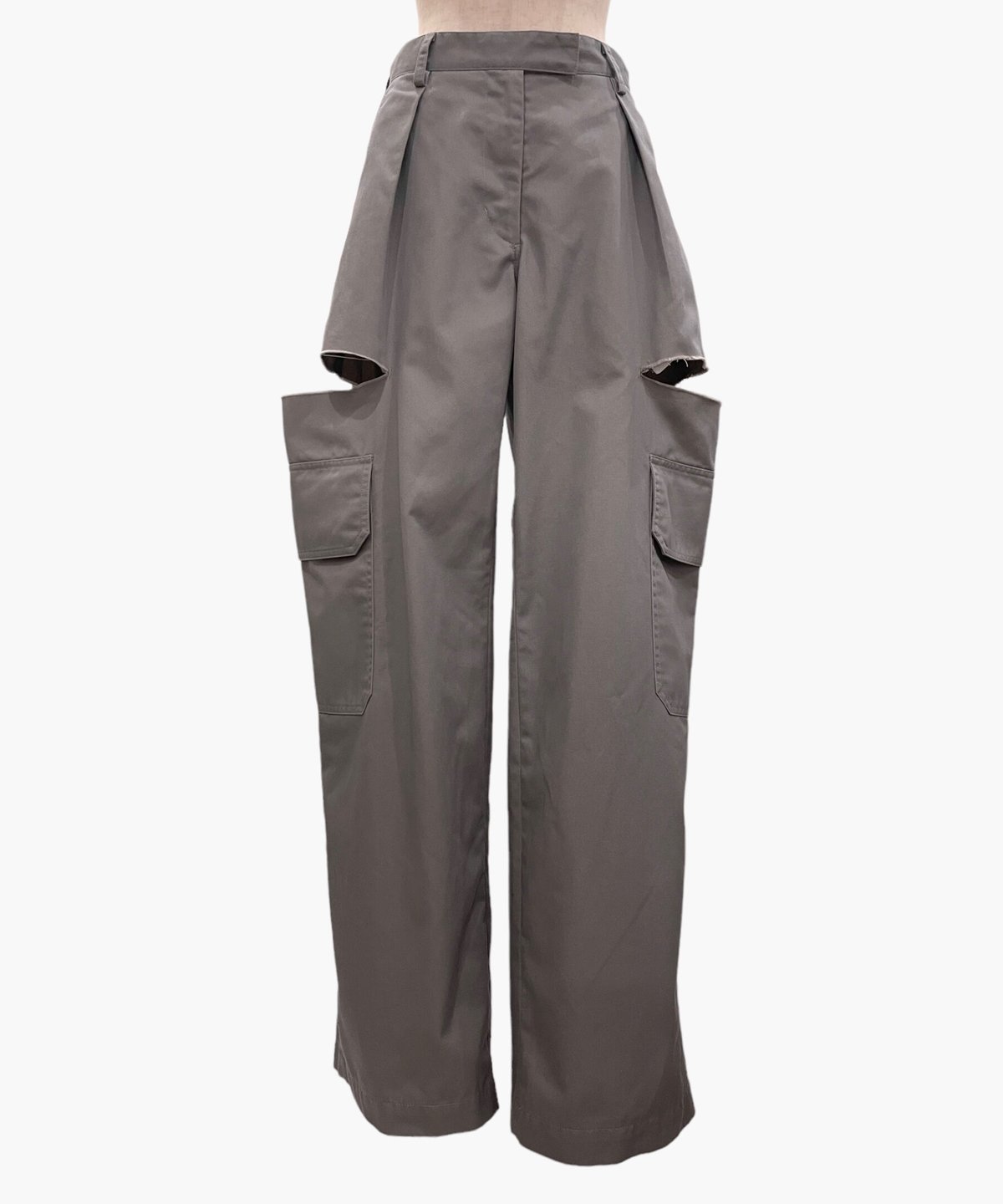サイドカットタックパンツ / Side Cut Tack Bottoms | FICTION サイドカットタックパンツ / Side Cut Tack Bottoms | FICTION