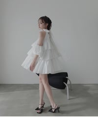【Milk】ティアードバルーンチュニックワンピース / Tiered Balloon Tunic One-Piece
