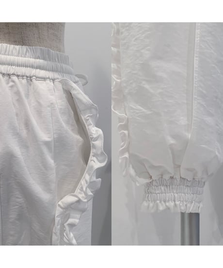 Raffled Jogger Pants ジョガーパンツ