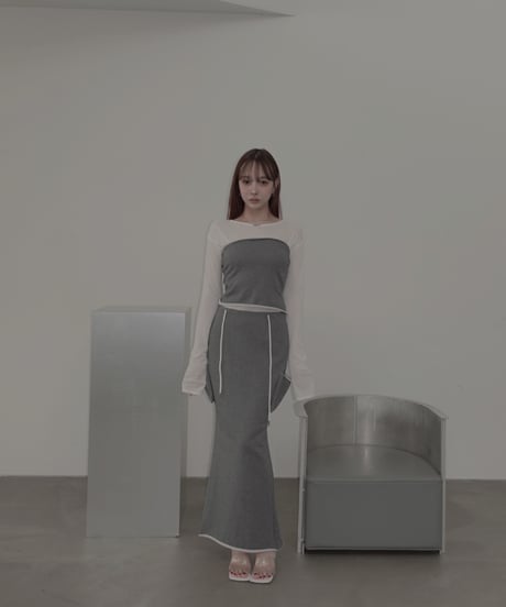 スウェットベアトップ /Sweat Bare Top
