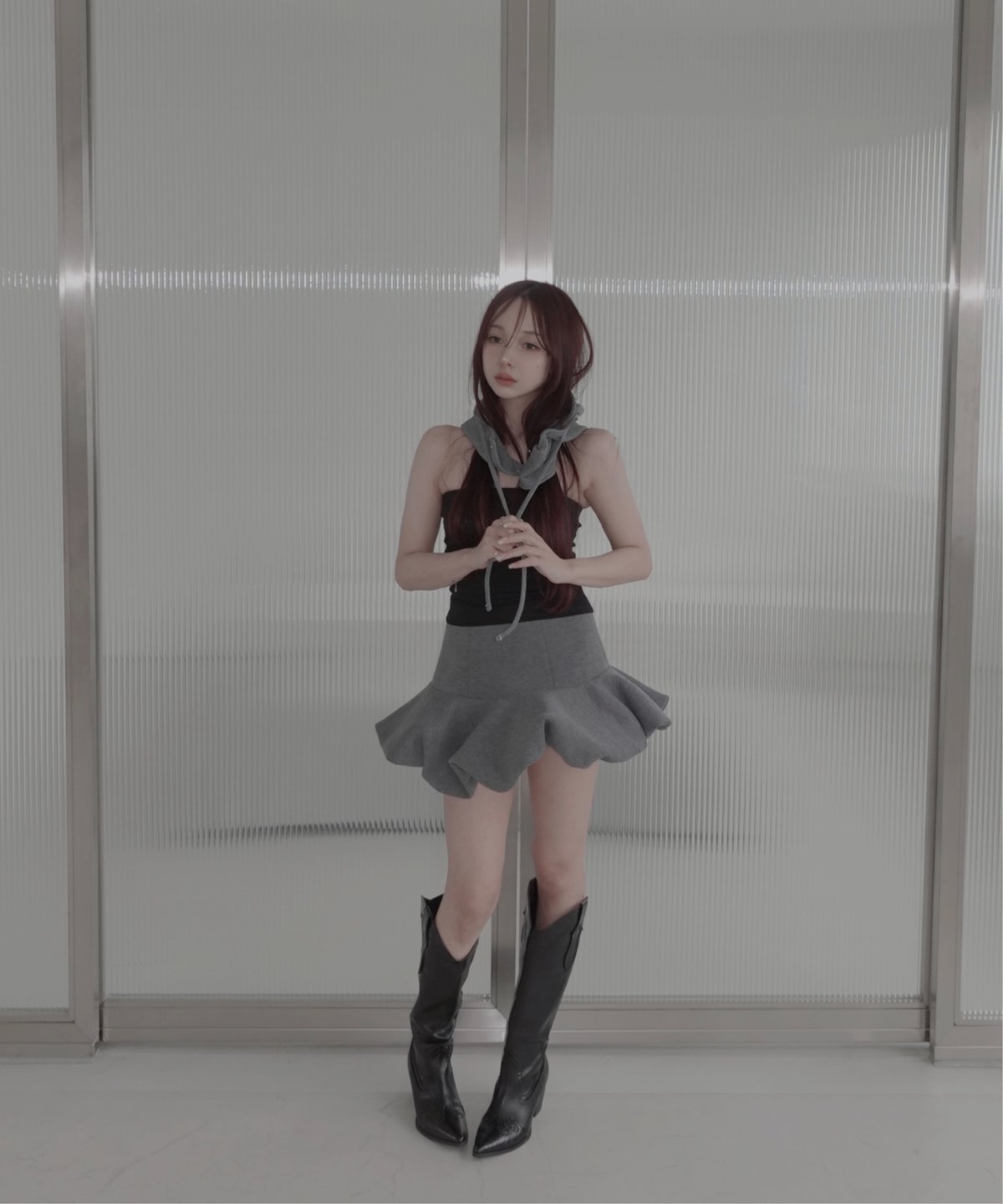 ボンディングスカート /Bonding Skirt | FICTION TOKYO OFFIC