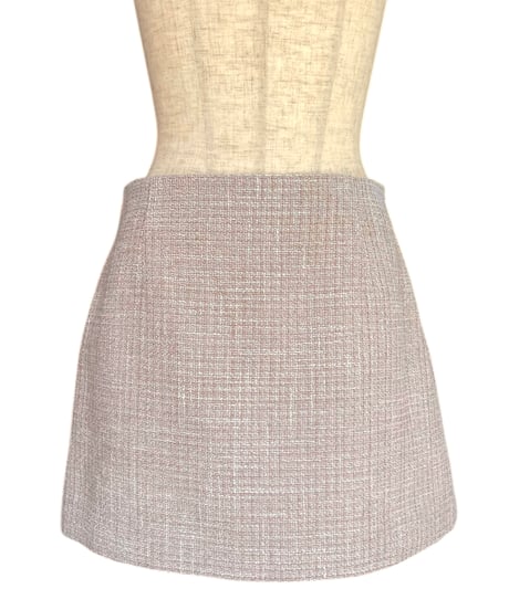 ［DustyPink］ツイードスカート / Tweed Skirt