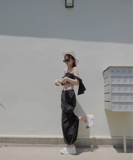 コットンレースリボントップ /　Cotton Race Ribbon Top