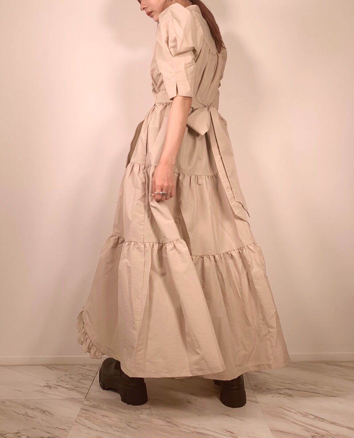 Spring Gown One-piece スプリングガウンワンピース | FICTION T